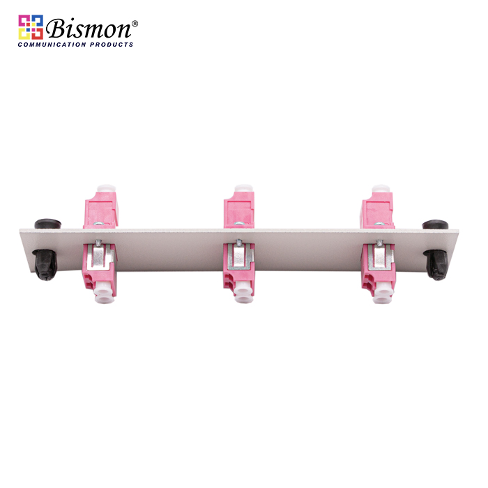 6 LC Snap-in adapter plate Multi-mode(OM4) duplex Full set